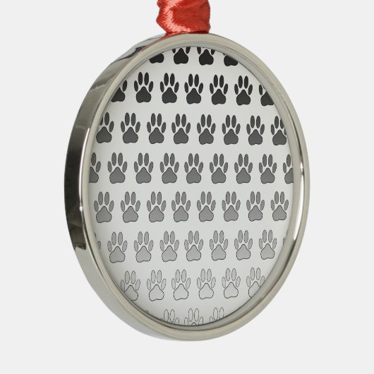 Verloopverf afdrukken in zwart-wit en grijs metalen ornament (Rechts)