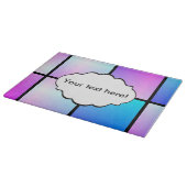 Verloopvierkantpatroon Snijplank (Hoek)