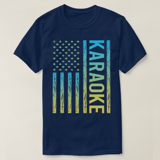 Verloopvlag 02 Karaoke T-shirt (Design voorkant)