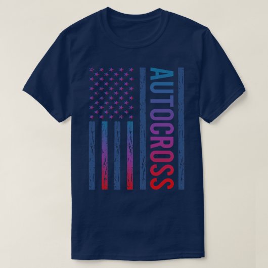 Verloopvlag Autocross T-shirt (Design voorkant)
