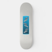 Verloopwolk - licht tot diep | Seizoensstemmingen  Persoonlijk Skateboard (Voorkant)