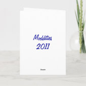 "Verloor Uw Baan?" Wenskaart Kaart (Achterkant)