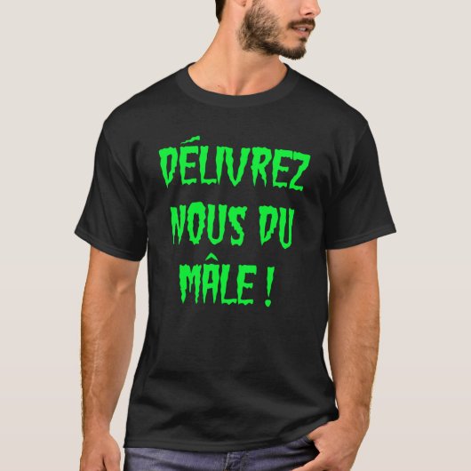 VERLOOS ONS VAN DE MAN T-SHIRT (Voorkant)