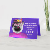 verlopen geboorteakte en pug kaart (Voorkant)