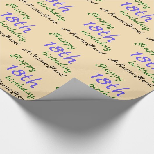 Verloren 18e verlooppapier cadeaupapier (Hoek)