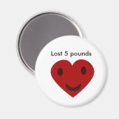 Verloren 5 pond magneet (Voorkant / Achterkant)