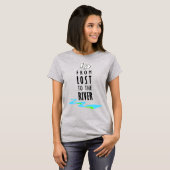 Verloren aan de rivier t-shirt (Voorkant volledig)