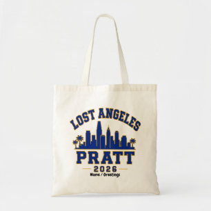 Verloren Angeles Pratt 2026 Silhouet Varsity Retro Tote Bag