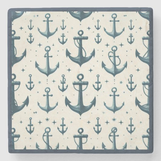 Verloren ankers stenen onderzetter (Voorkant)