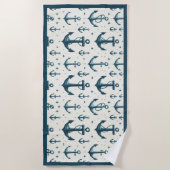 Verloren ankers strandlaken (Voorkant)