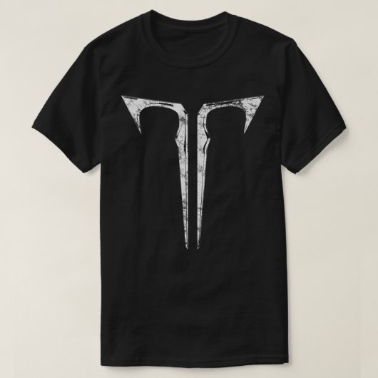 Verloren ark wit pictogram t-shirt (Design voorkant)