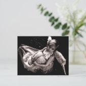 Verloren Baby Angel Briefkaart (Staand voorkant)