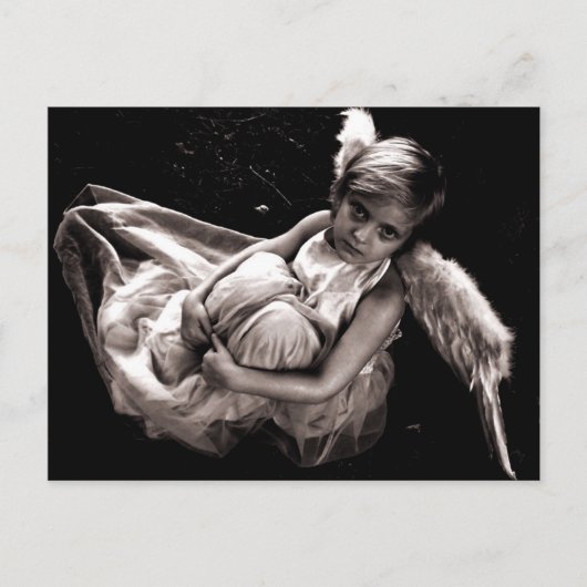 Verloren Baby Angel Briefkaart (Voorkant)