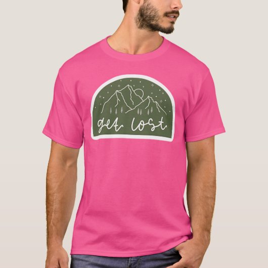 Verloren berg actief t-shirt (Voorkant)