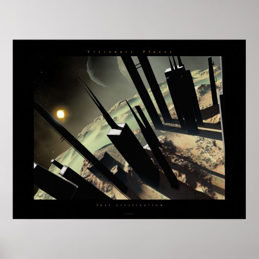 verloren beschaving poster (Voorkant)