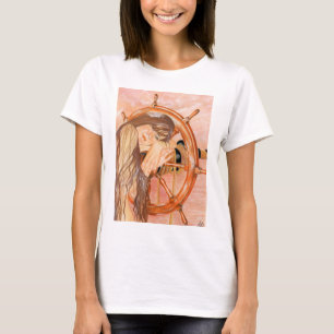 Verloren bij Zee Zeemeermin Shirt