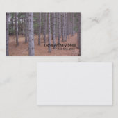 Verloren Bossen Visitekaartje (Voorkant / Achterkant)