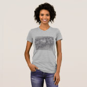 Verloren brandwonden t-shirt (Voorkant volledig)