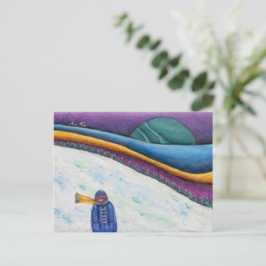 Verloren Briefkaart (Staand voorkant)