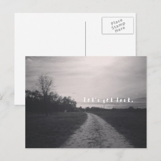 Verloren Briefkaart (Voorkant / Achterkant)