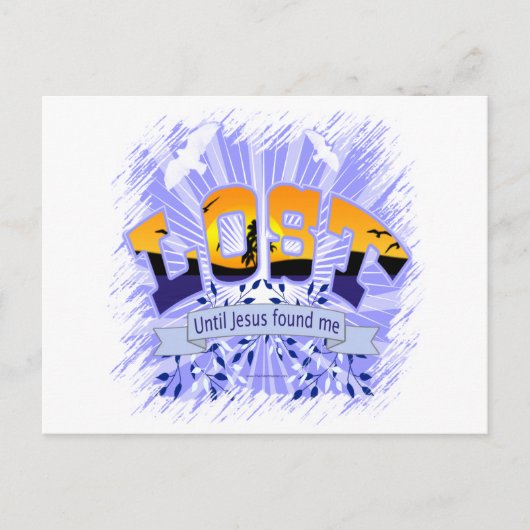 VERLOREN BRIEFKAART (Voorkant)