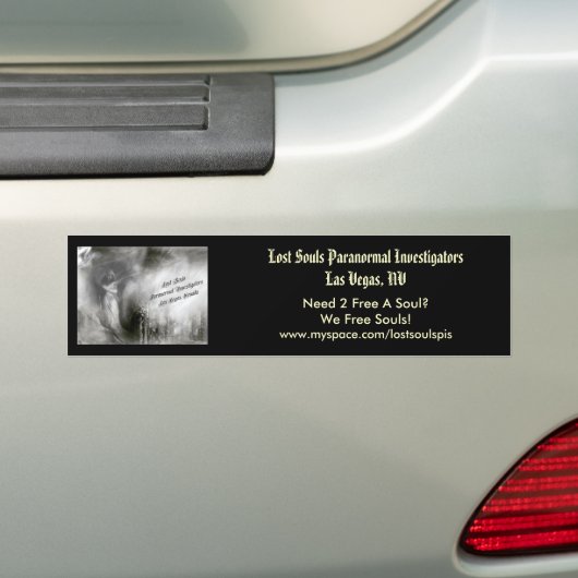 Verloren Bumpersticker Souls (Angel Logo) (Op auto)