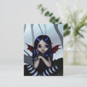 "Verloren....but not Worried" Briefkaart (Staand voorkant)