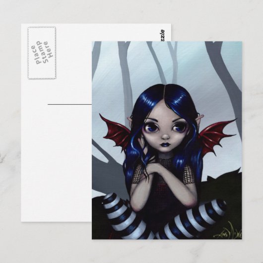 "Verloren....but not Worried" Briefkaart (Voorkant / Achterkant)