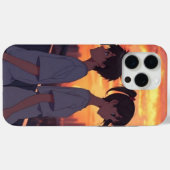 Verloren dezelfde zonsondergang Case-Mate iPhone case (Achterkant (horizontaal))