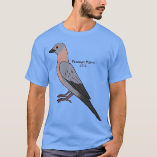 Verloren dieren Passenger Pigeon T-shirt