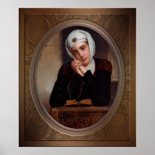 Verloren door Henry Guillaume Schlesinger Poster (Voorkant)