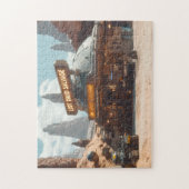 Verloren Droid-bergingspost Science-Fiction-grensg Legpuzzel (Verticaal)