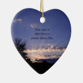 Verloren één versiering keramisch ornament (Rechts)