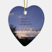 Verloren één versiering keramisch ornament (Links)