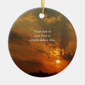 Verloren één versiering keramisch ornament (Voorkant)