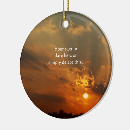 Verloren één versiering keramisch ornament (Links)