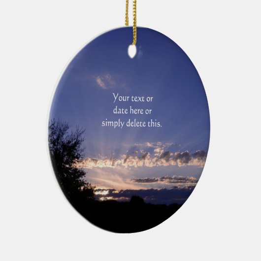 Verloren één versiering keramisch ornament (Rechts)