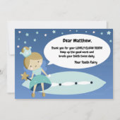 Verloren eerste tiende Kaart. Tandenvisienota. Feestdagenkaart (Voorkant)