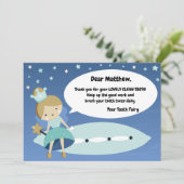 Verloren eerste tiende Kaart. Tandenvisienota. Feestdagenkaart (Staand voorkant)