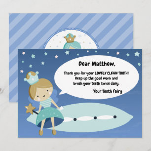 Verloren eerste tiende Kaart. Tandenvisienota. Feestdagenkaart