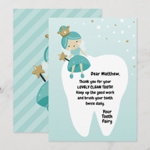 Verloren eerste tiende Kaart. Tandenvisienota. Feestdagenkaart