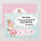 Verloren eerste tiende Kaart. Tandenvisienota. Hol Feestdagenkaart (Voorkant / Achterkant)