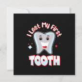 Verloren Eerste Tooth Cute Gefeliciteerd (Voorkant)