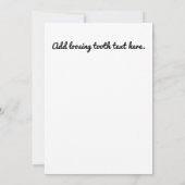 Verloren Eerste Tooth Cute Gefeliciteerd Kaart (Achterkant)