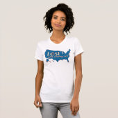 Verloren en geliefd. Camisole T-shirt (Voorkant volledig)