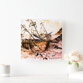 Verloren en vergeten schip vierkante klok (Huis)