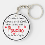 Verloren en verloren | Divorce Sleutelhanger (Achterkant)