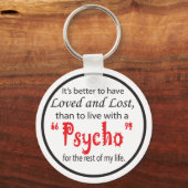 Verloren en verloren | Divorce-Sleutelhanger Sleutelhanger (Voorkant)