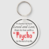 Verloren en verloren | Divorce-Sleutelhanger Sleutelhanger (Achterkant)