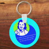 Verloren en verloren sleutelhanger (Voorkant)